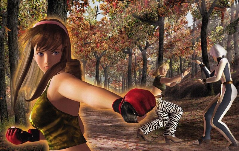 Female Fighters in Forest