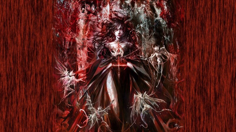 Female Figure with Dark Hair