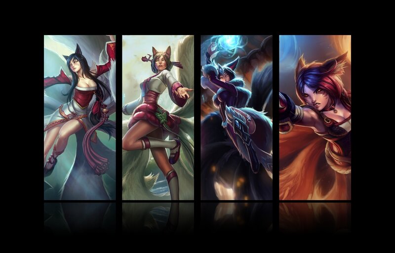 Female Fox-like Characters
