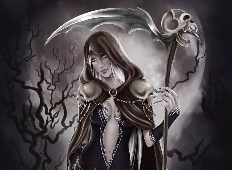 Female Grim Reaper