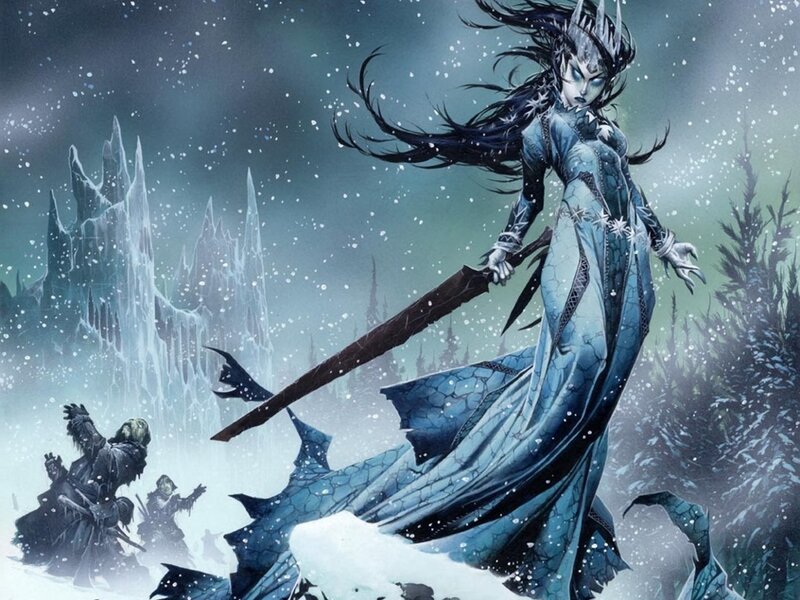 Female Ice Sorceress