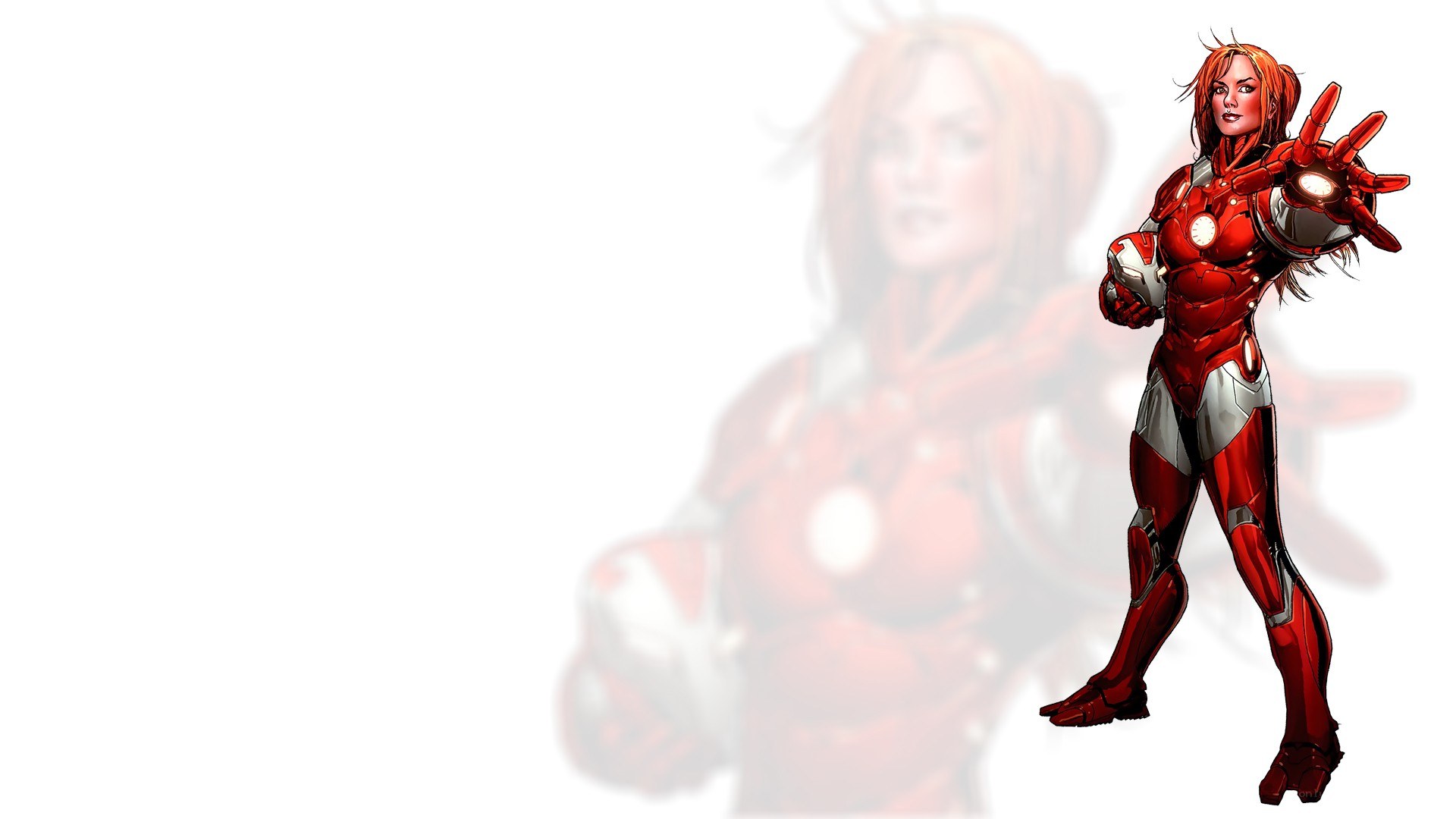 female iron man character