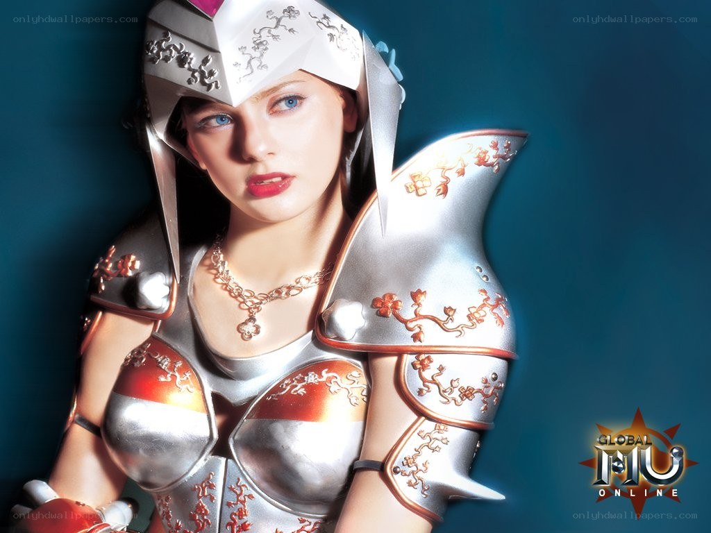 female knight in armor