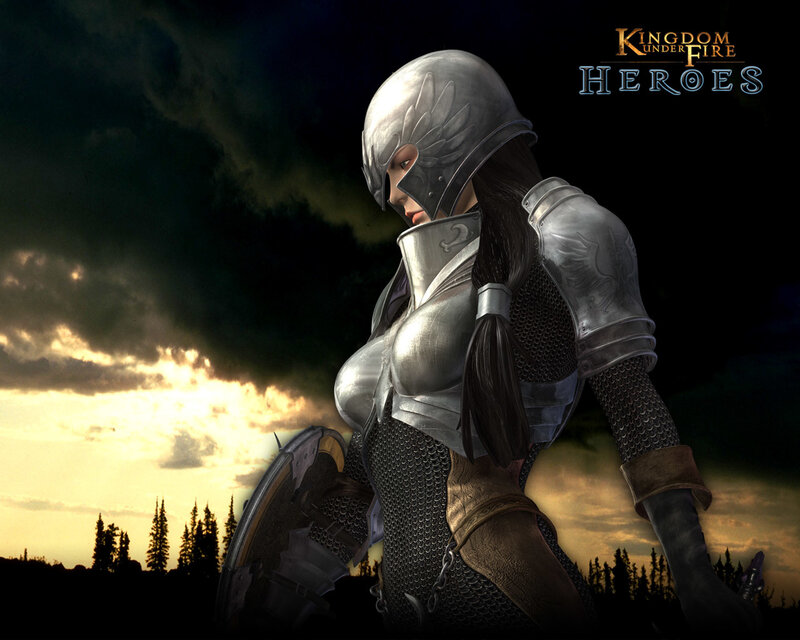 female knight in armor