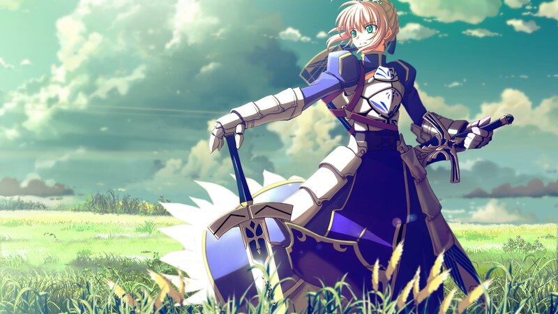 Female Knight in Armor — Green, Serene