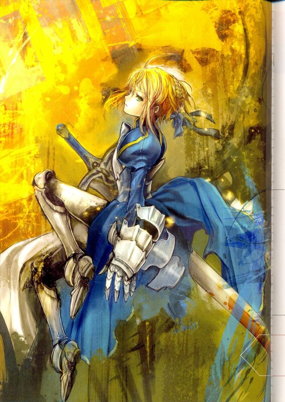 female knight in blue armor
