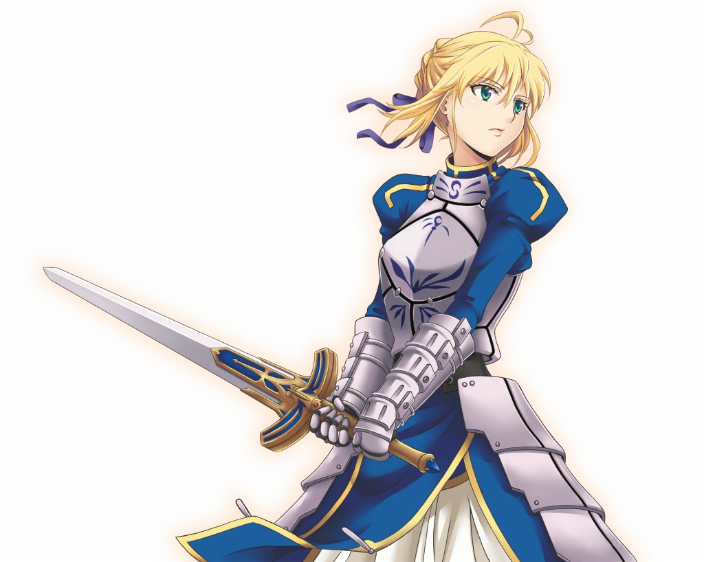 female knight with sword
