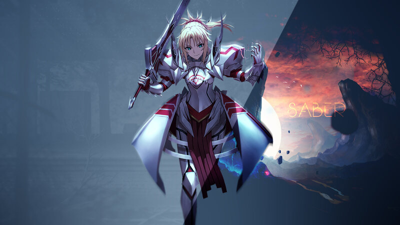 Female Knight with Sword — White, Dramatic, Night, Digital Art
