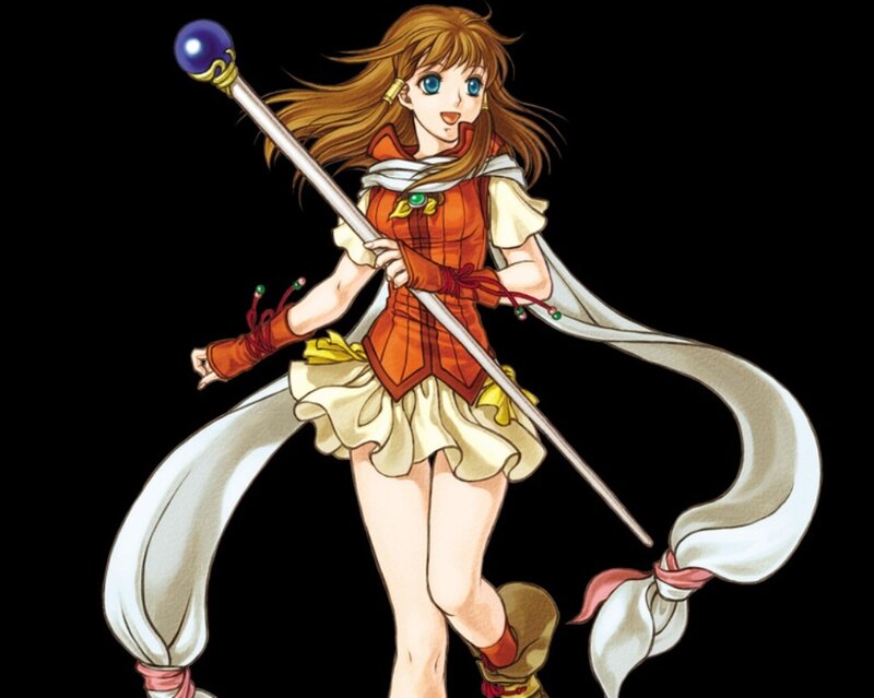 female mage with staff