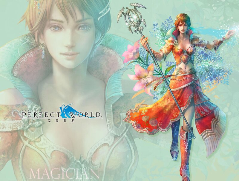 Female Magician Character