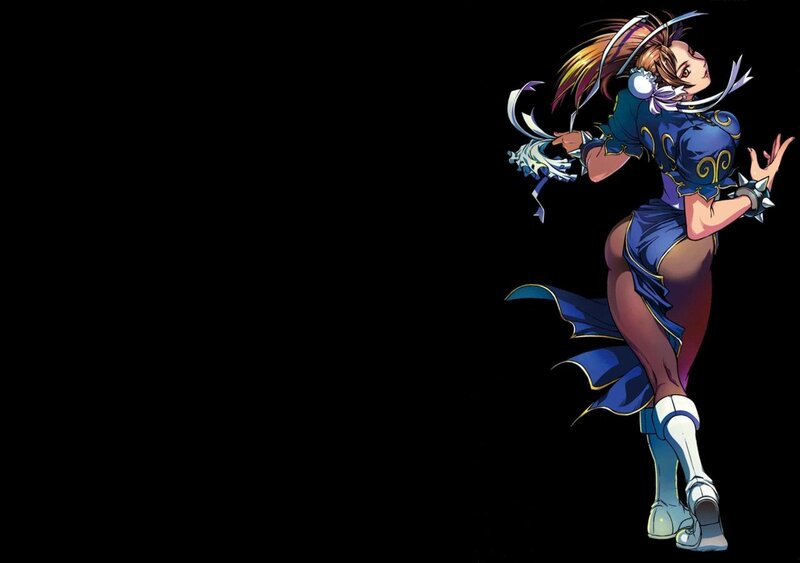 Female Martial Artist — Black