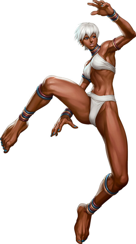 female martial artist character