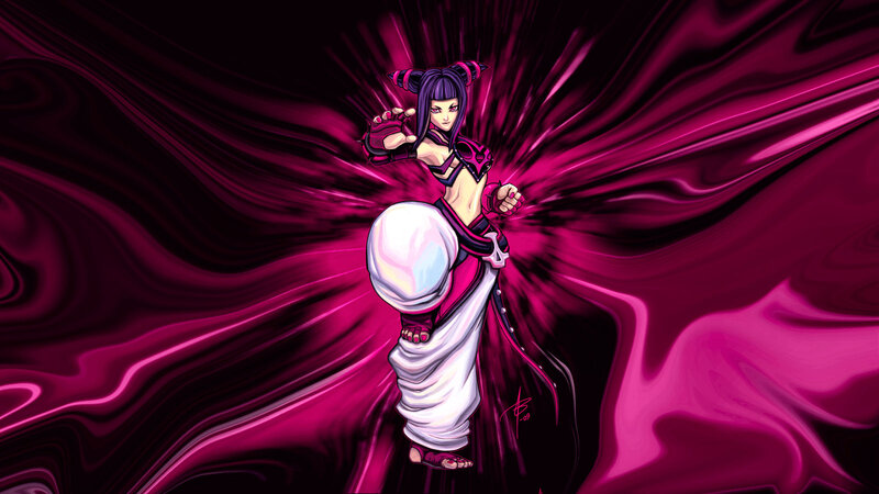 Female Martial Artist — Pink