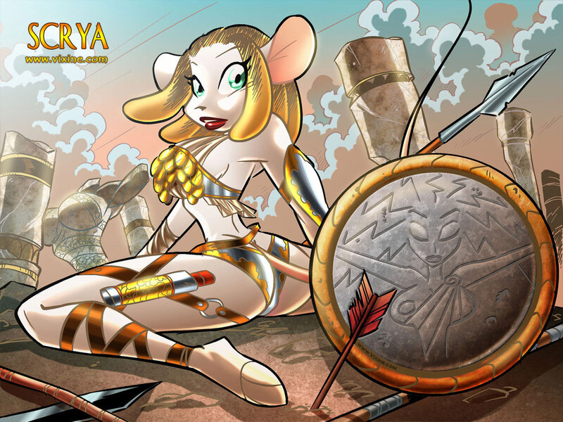 Female Mouse Warrior