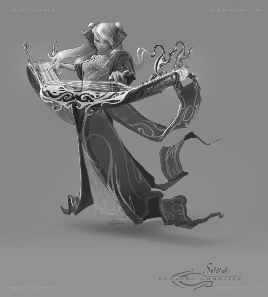 female musician with string instrument