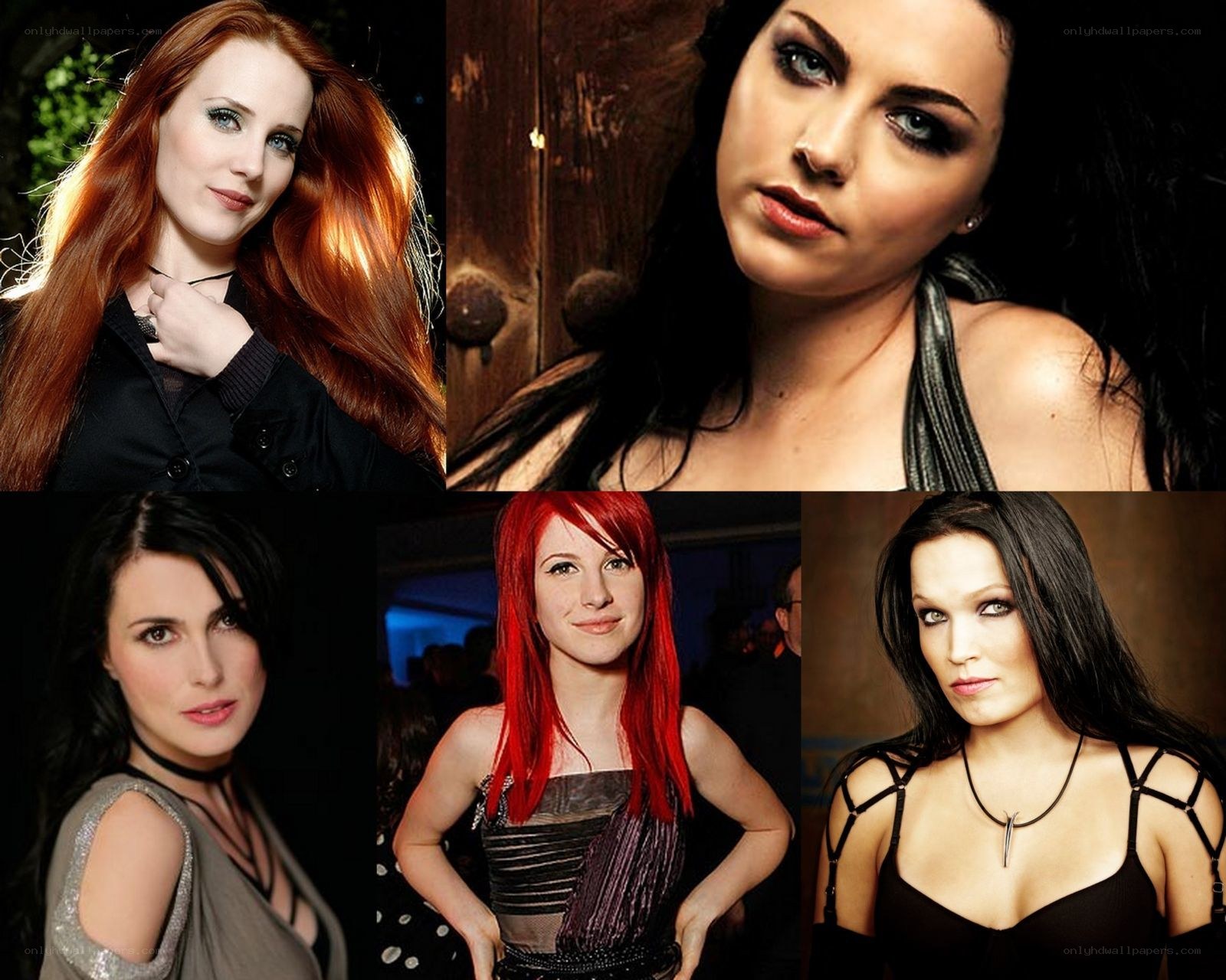 female musicians collage