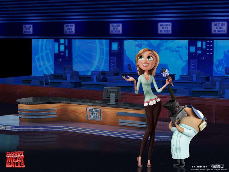 Female News Anchor