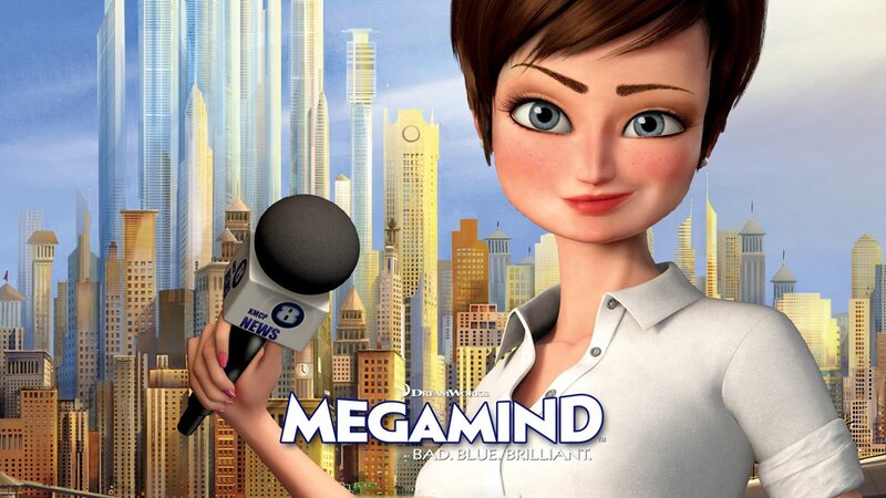 Female News Reporter — Blue