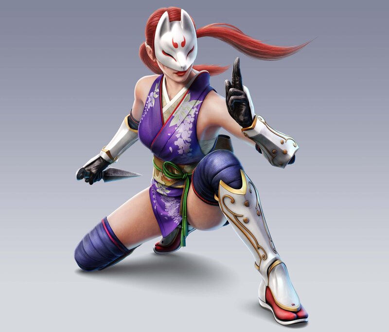 Female Ninja in Mask