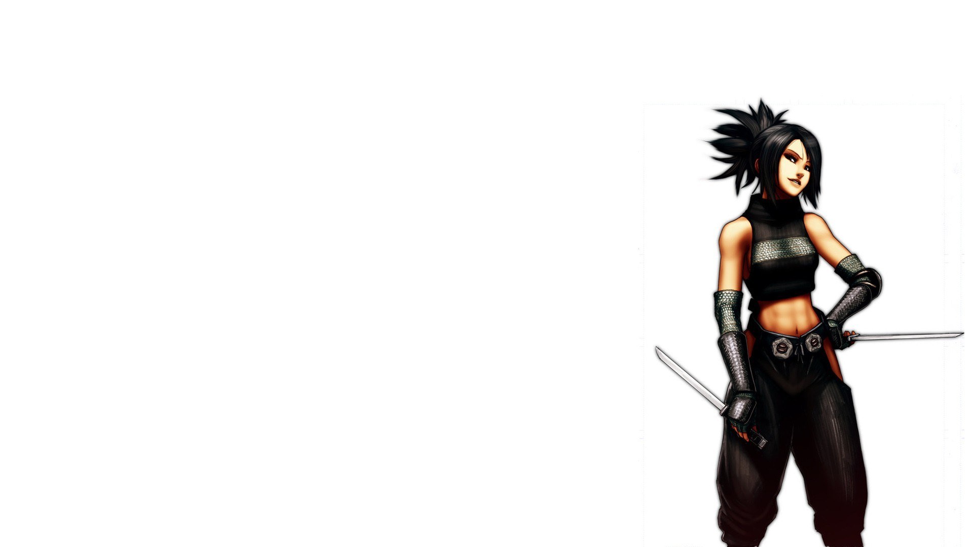 female ninja warrior character