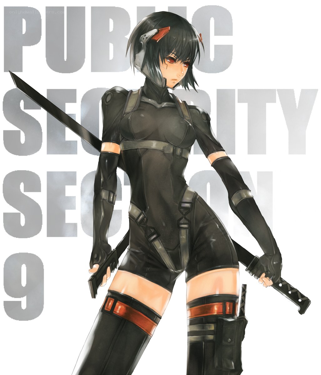 female ninja with swords