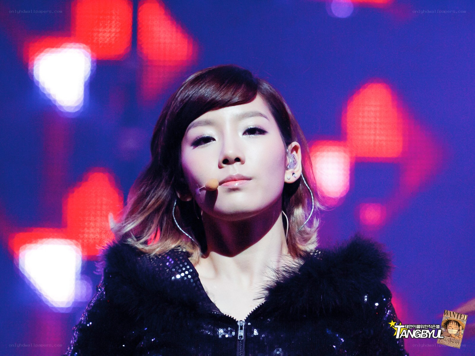 female performer on stage