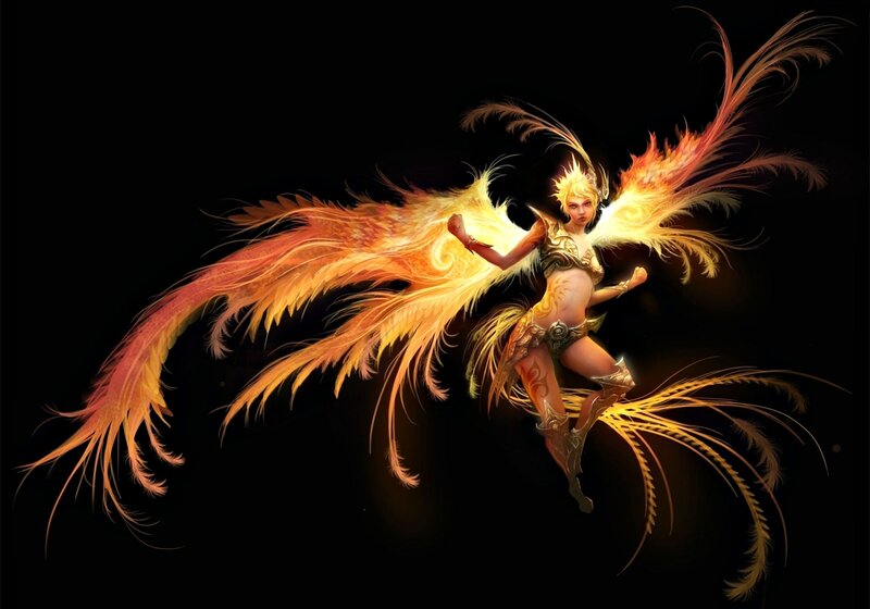 Female Phoenix Warrior