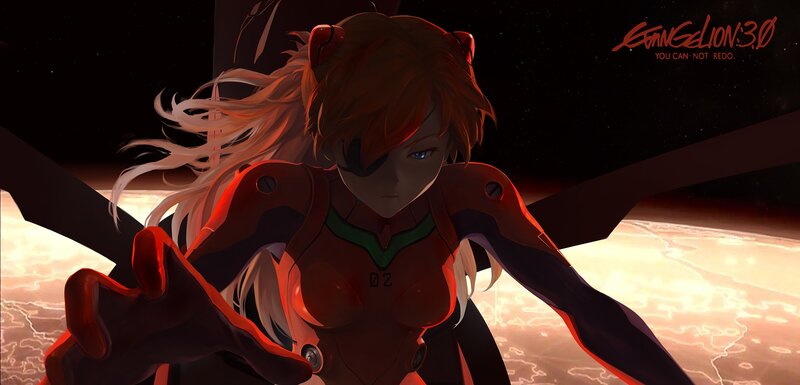 Female Pilot in Red Suit — Dramatic, Digital Art, Mecha Suit