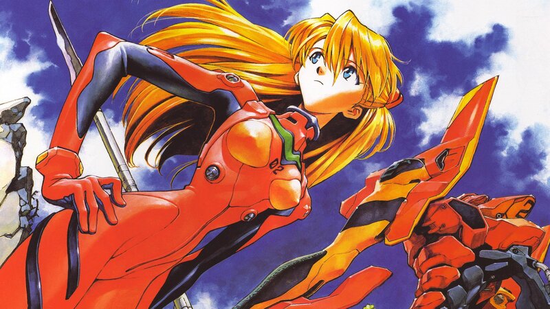 Female Pilot in Red Suit — Dramatic, Manga