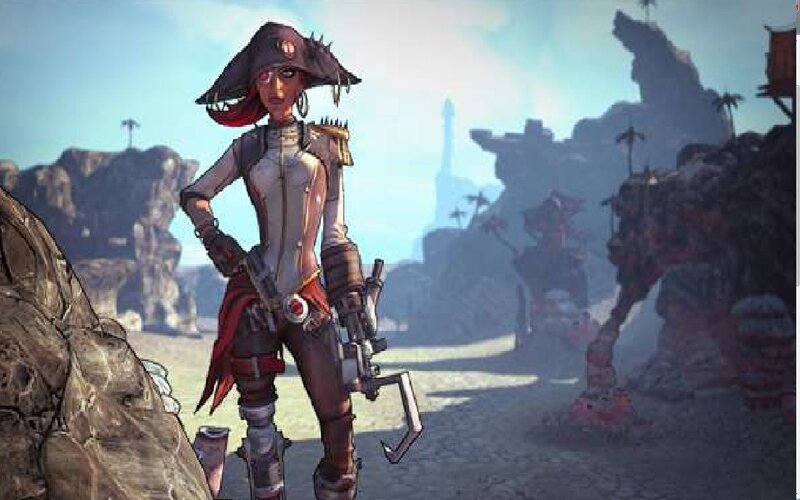 Female Pirate Character — Brown, Dramatic, Afternoon
