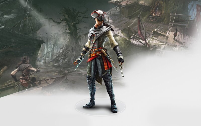 Female Pirate Character — Gray