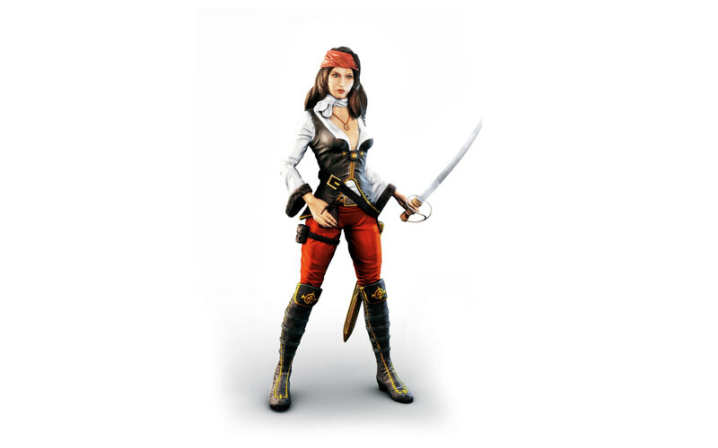 female pirate character