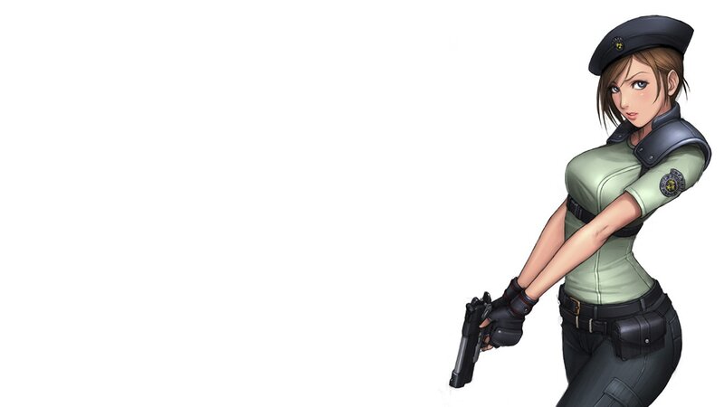 female police officer character