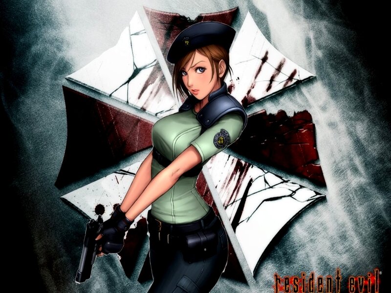 Female Police Officer — Green