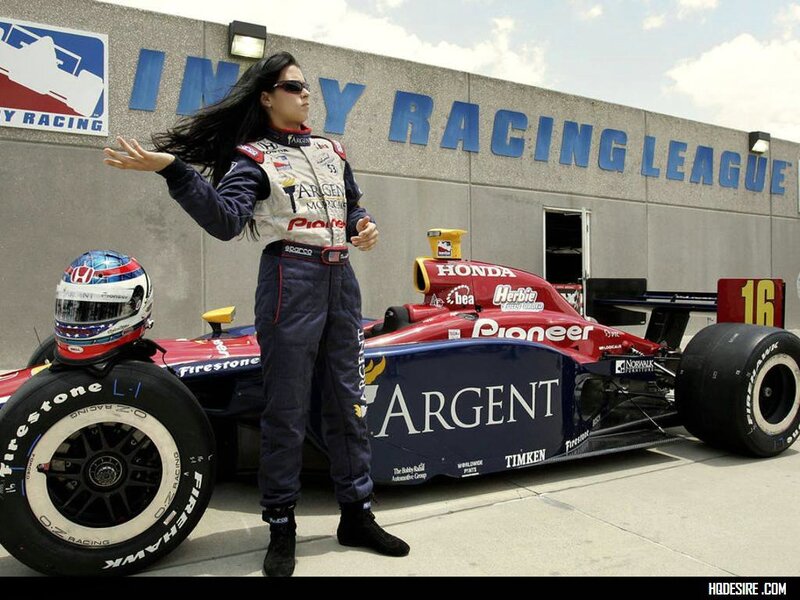 Female Race Car Driver