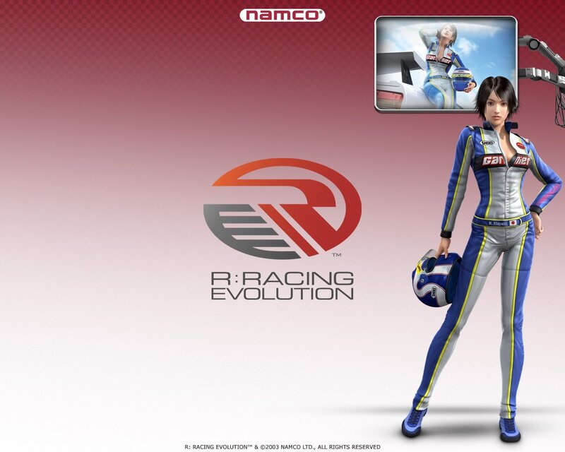 Female Racing Driver — Red