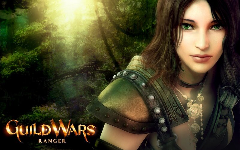 Female Ranger in Forest