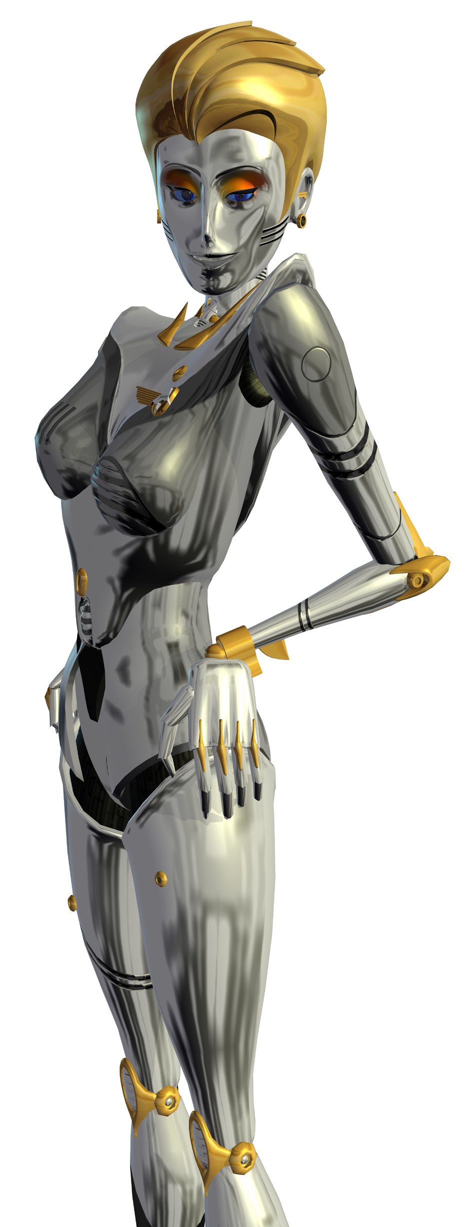 female robot character