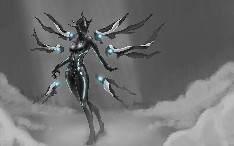 Female Robotic Figure