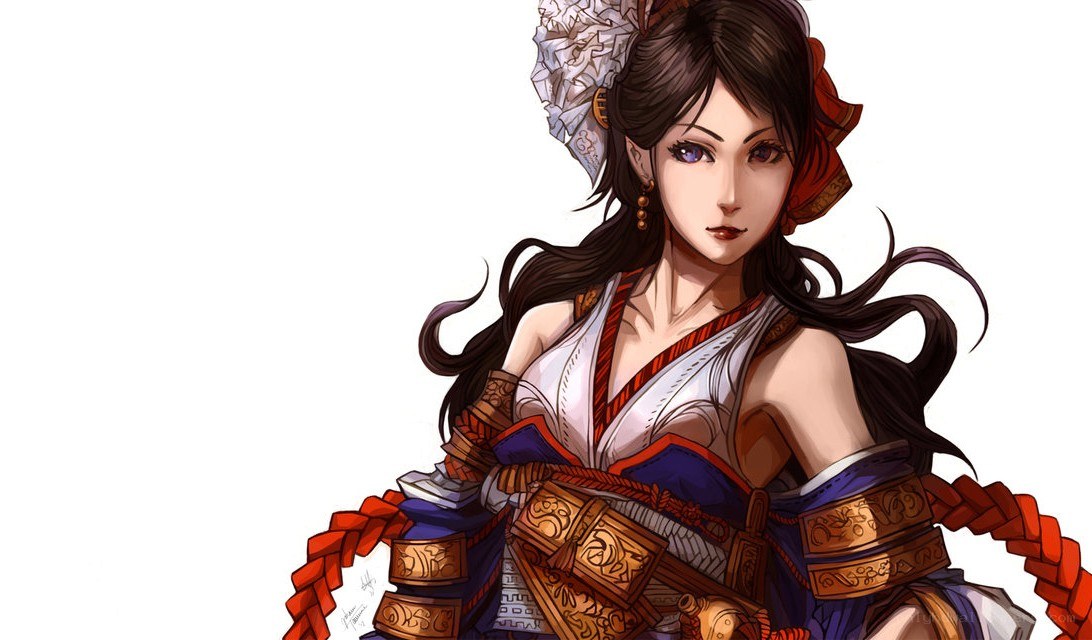 female samurai warrior
