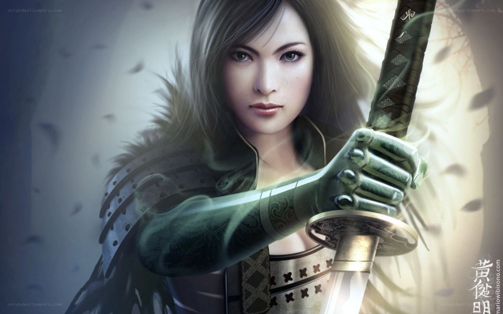 female samurai warrior