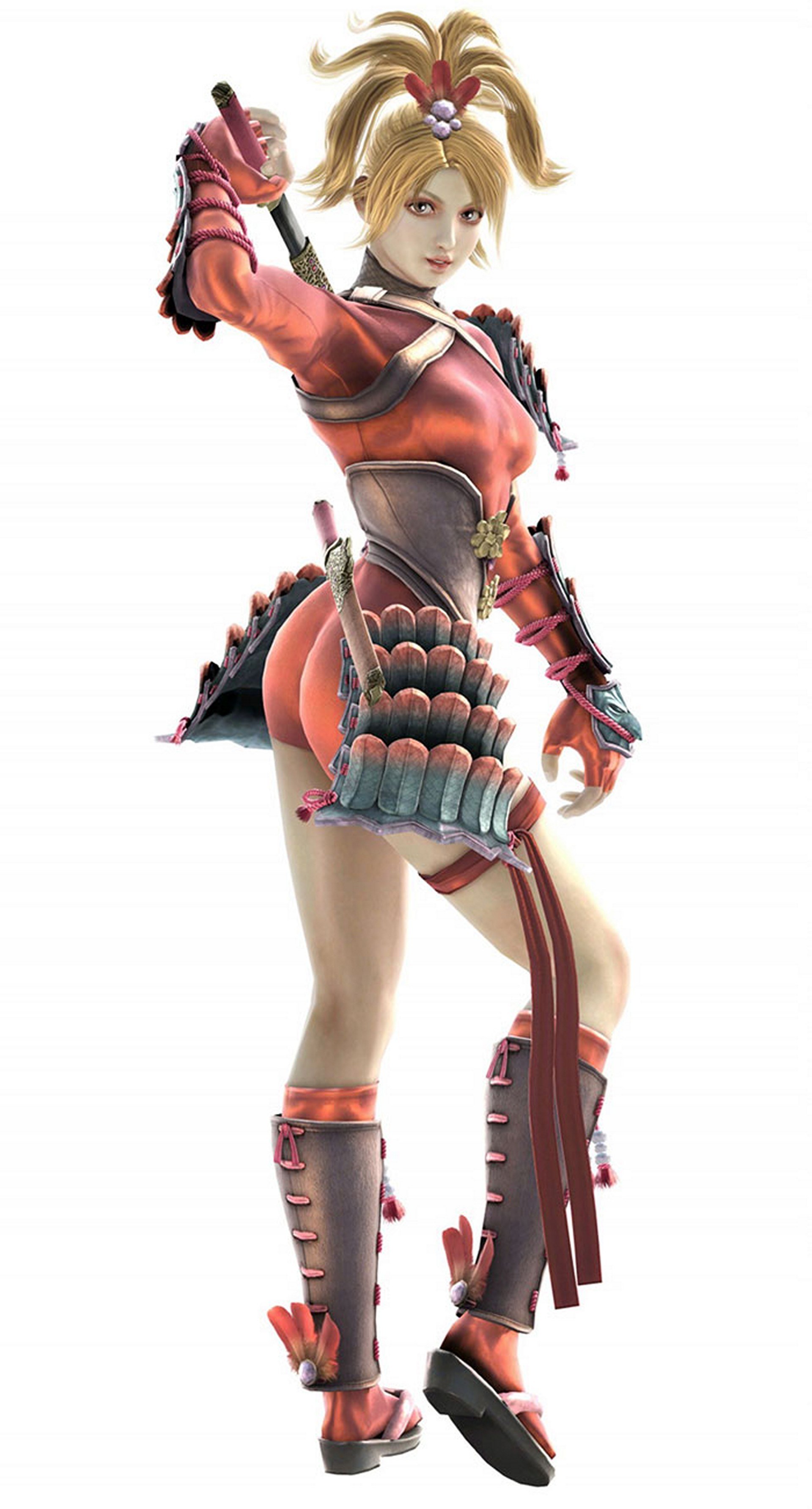female samurai warrior character