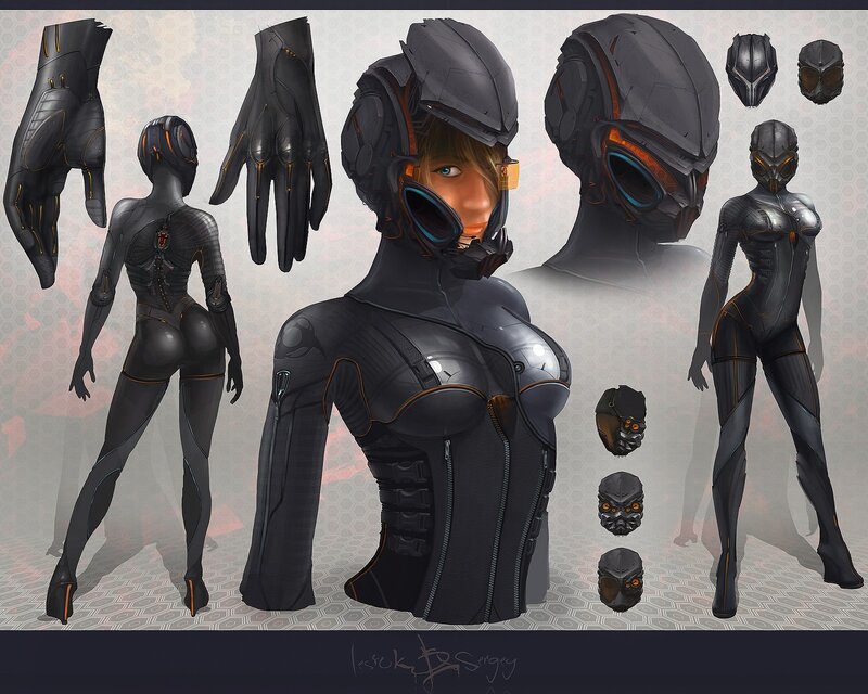 Female Sci-fi Character