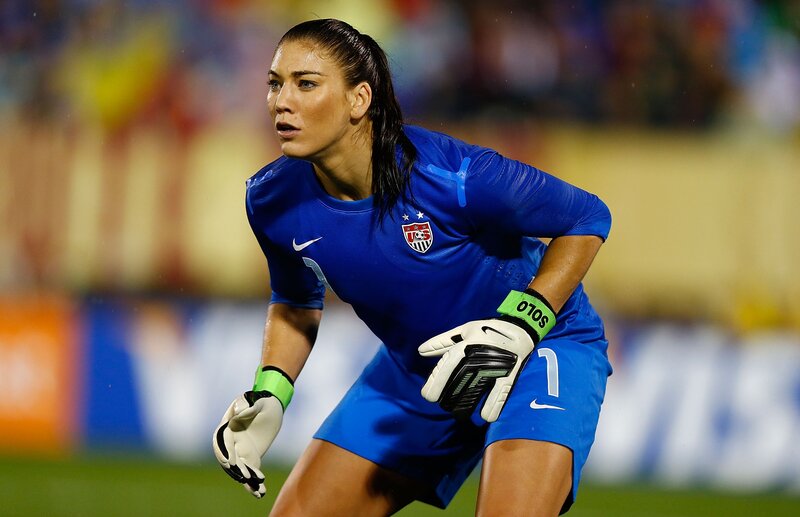 Female Soccer Goalkeeper