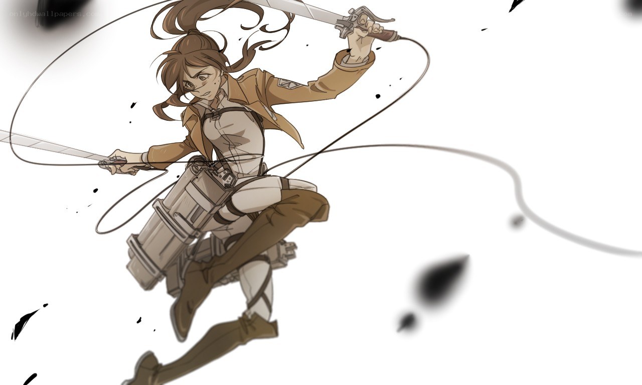 female soldier in action