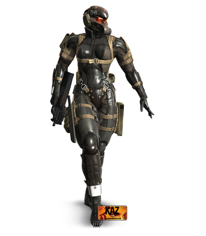 female soldier in tactical gear