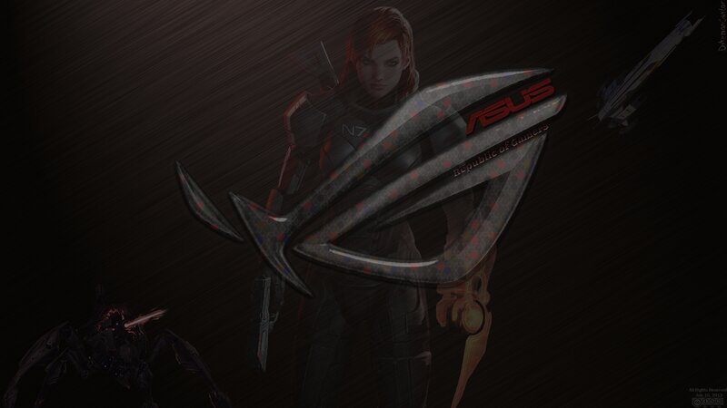 Female Soldier with Weapon — Black, Dramatic, Night, Digital Art