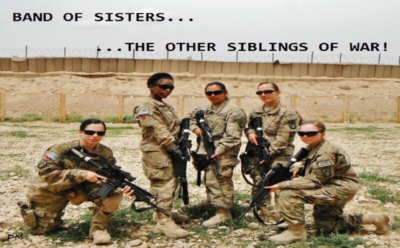 Female Soldiers Posing