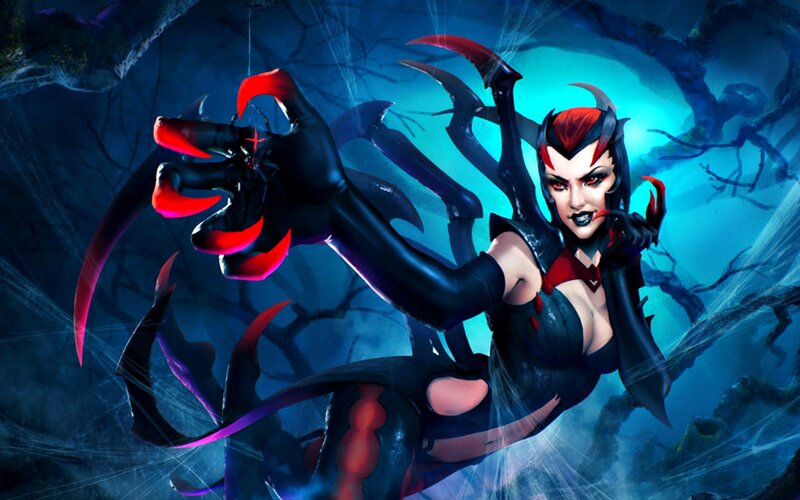 Female Spider-like Character