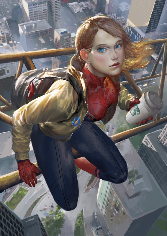 Female Spider-man Character
